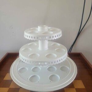 3 tier Collapsible Cupcake Display & Carrier